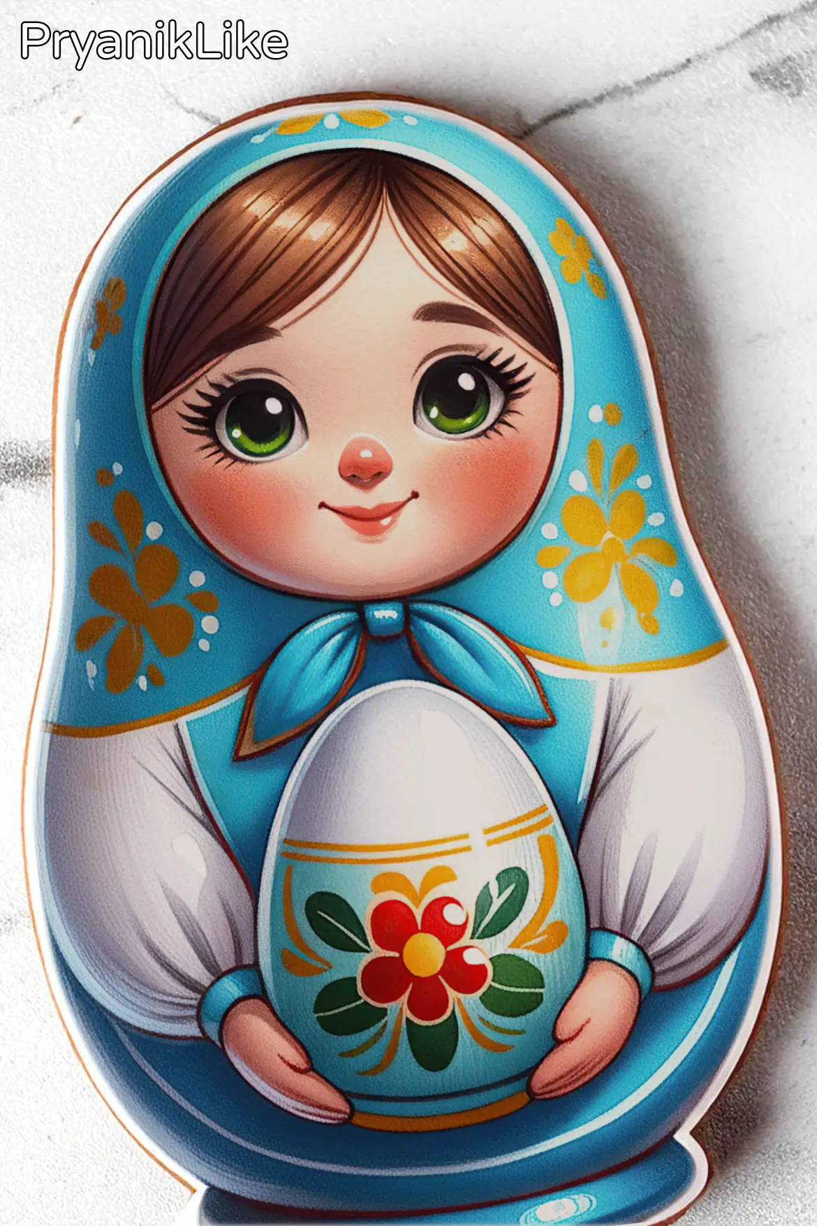 Пряник матрешка (ооооочень много)